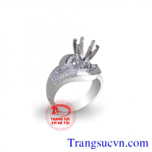 Bán Vỏ nhẫn kim cương đẹp,gia vo nhan,vo nhan kim cuong,o nhan kim cung thiên nhiên có giấy kiểm định đá quý và vàng,chế tác trên máy 3D