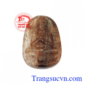 Phật bản mệnh tuổi mùi-thân thạch anh tóc