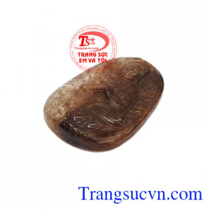 Sản phẩm mang đến cho người dùng sự thông minh, may mắn và bình an. Phật bản mệnh tuổi mùi-thân thạch anh tóc