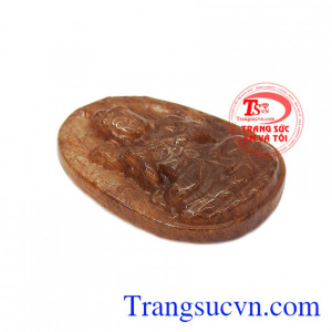 Phật bản mệnh tuổi ngọ thạch anh tóc được chạm khắc theo hình phật đại thế chí bồ tát. 