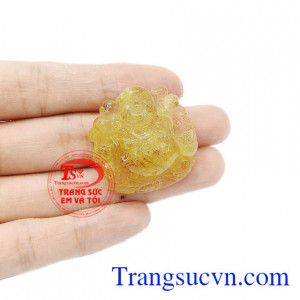 Phật di lặc hoan hỉ hợp mệnh. Phật di lặc thạch anh tóc vàng hoan hỉ