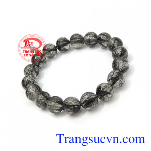 Thạch anh tóc đen chuỗi tay phù hợp làm quà tặng cho người yêu thương những dịp ý nghĩa