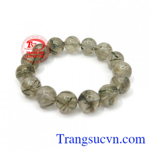 Thạch anh tóc xanh đẹp tự nhiên bền đẹp, chất lượng, màu sắc tươi sáng