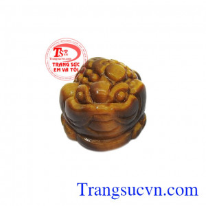 Bên cạnh việc thu hút tiền tài và sự bảo vệ, Thiềm thừ còn giúp gia chủ ngăn chặn các vận xấu liên quan đến việc thất thoát tiền bạc,Thiềm thừ đá mắt hổ