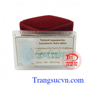 Tỳ hưu aquamarine chiêu tài lộc. giao hàng nhanh trên toàn quốc