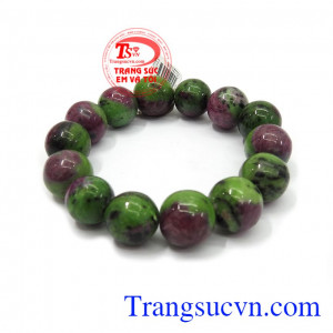 Vòng Anyolite-Zoisite Ruby ấn độ đẹp