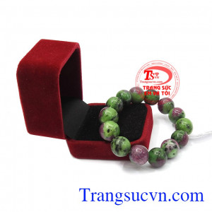 Vòng Anyolite-Zoisite Ruby ấn độ đẹp