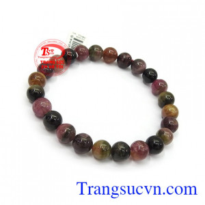Vòng tay Turamaline tự nhiên phù hợp phong cách và thời trang phái đẹp