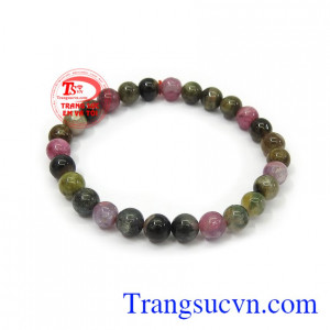 Vòng tumaline chữa bệnh thiên nhiên cao cấp màu sắc đẹp, chất lượng cao, đeo hợp thời trang và phong thủy