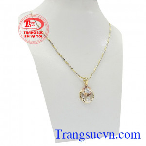 Bộ sản phẩm với thiết kế bắt mắt cá tính, dễ dàng phối với nhiều loại trang phục,Bộ dây vàng nữ cá tính