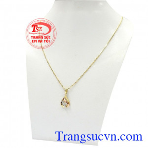 Sản phẩm thích hợp làm quà tặng cho người thân hoặc bạn bè,Bộ dây vàng nữ dịu dàng