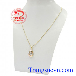 Sản phẩm thích hợp làm quà tặng cho một nửa dịu dàng của bạn,Bộ dây vàng nữ nhã nhặn