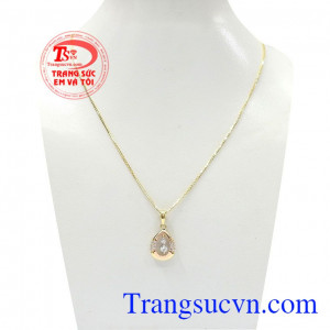 Bộ dây vàng nữ nhã nhặn là bộ trang sức vàng 18k đẹp, được chế tác theo công nghệ Hàn Quốc mới nhất từ vàng đảm bảo chất lượng,Bộ dây vàng nữ nhã nhặn