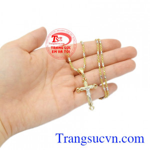 Bộ mặt dây thánh giá Jesus chất lượng.