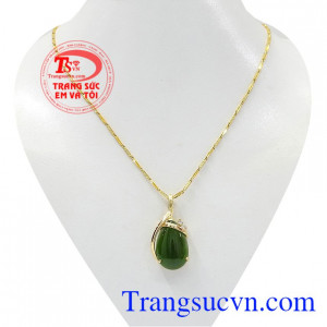 Bộ trang sức nepherite thiên nhiên sang trọng