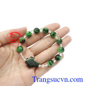 Chuỗi tay thích hợp cho cả nam và nữ, phù hợp làm quà tặng cho người thân. Chuỗi tay mân côi cẩm thạch đẹp.
