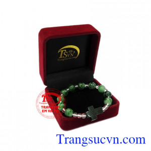 Chuỗi tay cẩm thạch thời trang. Chuỗi tay mân côi cẩm thạch đẹp