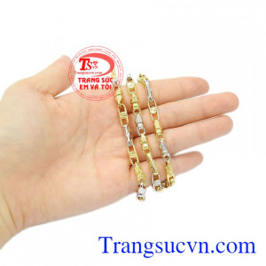 Dây chuyền nam vàng ấn tượng 10k cá tính.