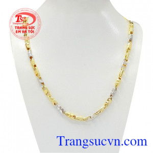 Dây chuyền nam vàng ấn tượng 10k thời trang, phong cách.