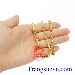 Dây chuyền nam vàng phong độ 10k