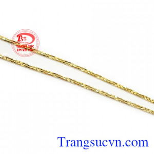 Dây chuyền nam vàng tây phong độ thương hiệu Em Và Tôi uy tín, chất lượng, bảo hành 12 tháng