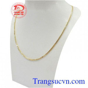 Dây chuyền nam vàng tây phong độ phù hợp nhiều phong cách và trang phục khác nhau