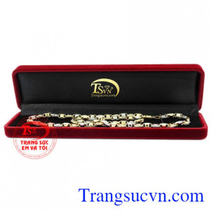 Dây chuyền vàng nam kiểu cách