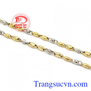 Dây chuyền vàng quý ông đẳng cấp chất lượng.