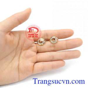 Hoa tai vàng sang trọng tinh tế thương hiệu uy tín, chất lượng, giao hàng nhanh trên toàn quốc