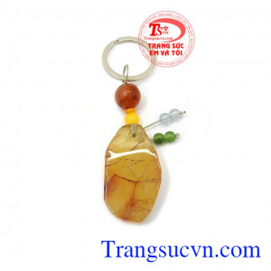 Móc khóa mã não đẹp là sản phẩm mã não đẹp được nhiều người yêu thích