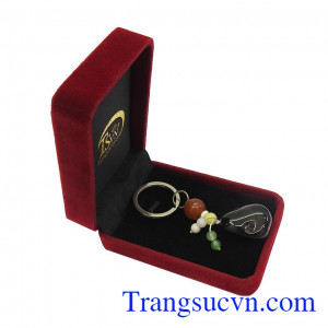 Đá mã não kết hợp với hạt hạt cườm