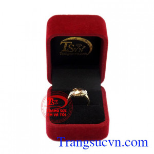 Nhẫn nữ vàng thời thượng