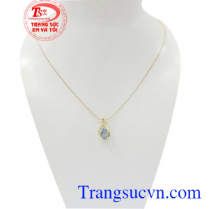 Bộ dây topaz đẳng cấp mang vẻ đẹp cổ điển sang trọng dành tặng cho phái nữ