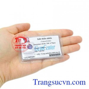 Đá Iolite ép vỉ chất lượng là món quà ý nghĩa dành tặng cho người thân, bạn bè.