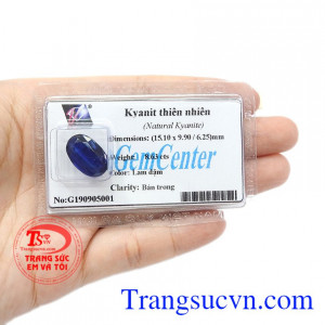 Nhưng, những giá trị mà loại đá này mang lại cho con người vô cùng ý nghĩa. Đá kyanit thiên nhiên đẹp
