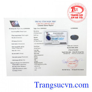 Kyanit đặc biệt phù hợp với các cặp đôi bởi nó sẽ giúp tình yêu của hai người càng thêm tốt đẹp, bảo vệ tình yêu và giữ gìn lòng chung thủy. Đá kyanit thiên nhiên đẹp