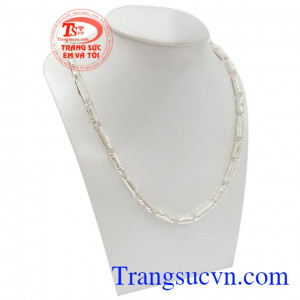 Dây chuyền bạc hoài bão cá tính thể hiện đẳng cấp phái mạnh