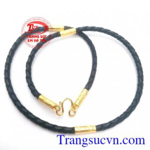 Dây da bọc Vàng tây bọc rồng
