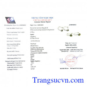 Giấy kiểm định đá quý