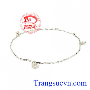 Lắc chân bạc thịnh vượng