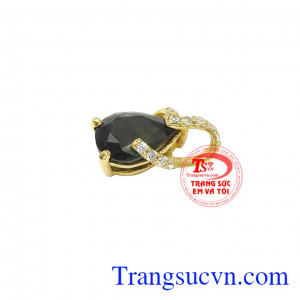 Mặt dây saphir hoàng gia 14k, bảo hành 12 tháng, giao hàng nhanh trên toàn quốc