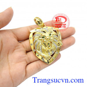 Mặt dây sư tử dũng mãnh bảo hành uy tín, giao hàng toàn quốc,Mặt dây sư tử dũng mãnh