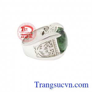 Ngọc cẩm thạch thiên nhiên đem lại nhiều may mắn, sức khỏe cho người đeo