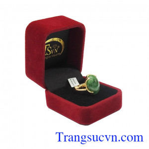 Nhẫn nữ ngọc cẩm thạch đại cát