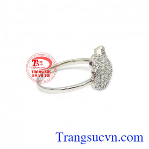 Nhẫn nữ vàng tây dành cho phái đẹp phù hợp làm quà tặng sinh nhật hoặc trong các dịp ý nghĩa