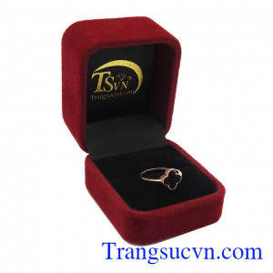 Nhẫn nữ vàng tây dành cho phái đẹp phù hợp làm quà tặng sinh nhật hoặc trong các dịp ý nghĩa