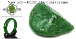 Ngọc bích – Nephrite Tác dụng của Ngọc