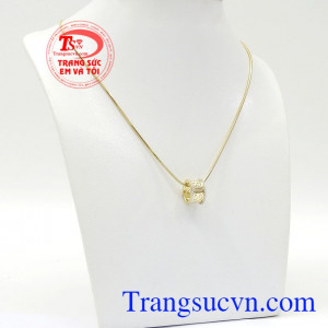 Bộ dây vàng nhập khẩu mang nét dịu dàng, tinh tế và thời trang phái đẹp.
