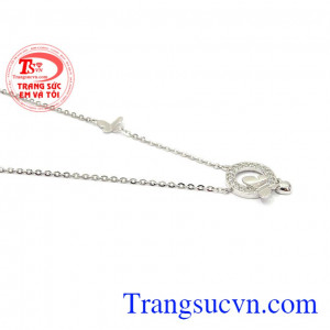 Bộ dây uyên ương vàng trắng vàng 10k, bảo hành 6 tháng, giao hàng nhanh trên toàn quốc