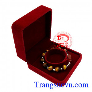 Chuỗi tay mân côi mắt hổ bình an, giao hàng toàn quốc, sản phẩm chất lượng, Chuỗi tay mân côi mắt hổ bình an